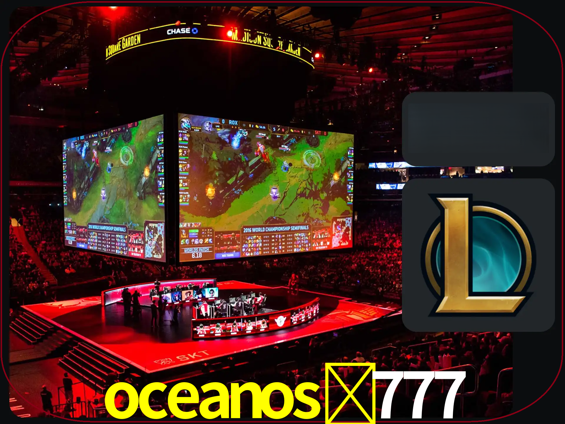 Aposta nos maiores jogos da League of Legends.