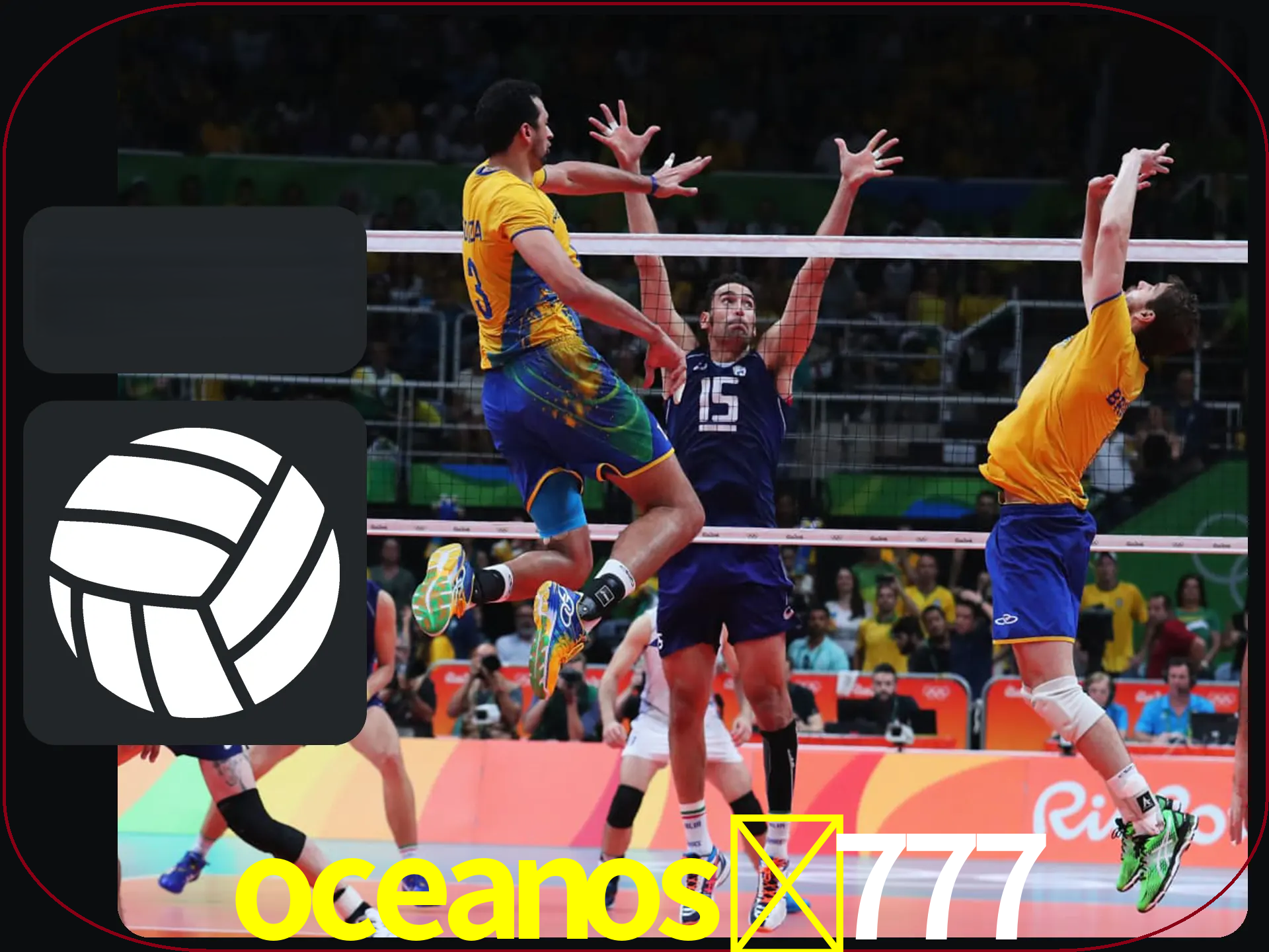 Fazer enormes ganhos apostando nas equipes de vôlei.